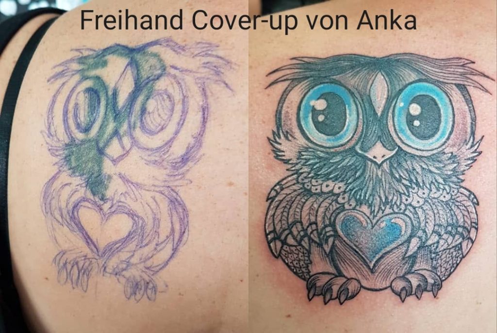 Freihand Cover up von Anka
